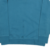 NIKE Womens Blue Crew Neck XL Sweatshirt Cotton Blend Casual Pullover