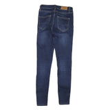 DIESEL Womens Blue Slim Skinny Denim Jeans W23 L27 Stretch Cotton Blend