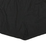 MONSOON Womens Shorts Black Casual L W36 Button Detail Comfortable Summer Wear