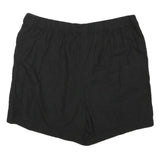 MONSOON Womens Shorts Black Casual L W36 Button Detail Comfortable Summer Wear