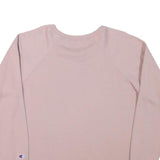 CHAMPION Womens Pink Crew Neck XL Cotton Blend Sweatshirt Pullover