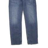 LEVI'S 751 Mens Blue Regular Straight Denim Medium W36 L34 Classic Faded Jeans