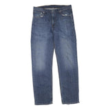 LEVI'S 751 Mens Blue Regular Straight Denim Medium W36 L34 Classic Faded Jeans