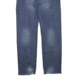 LEVI'S 751 Mens Blue Regular Straight Denim Medium W36 L34 Classic Faded Jeans