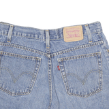 LEVI'S Womens Denim Blue Casual Shorts M W29 Classic Fit Cotton Blend