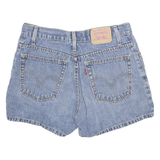 LEVI'S Womens Denim Blue Casual Shorts M W29 Classic Fit Cotton Blend