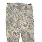 WALLS Mens Cotton Blend Regular Cargo Camo Print Trousers W40 L30 Outdoor