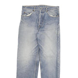 LEVI'S 501 Mens Jeans Blue Regular Straight Denim Medium W30 L31 Classic Button
