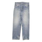 LEVI'S 501 Mens Jeans Blue Regular Straight Denim Medium W30 L31 Classic Button