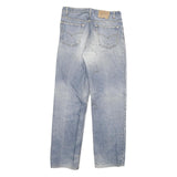 LEVI'S 501 Mens Jeans Blue Regular Straight Denim Medium W30 L31 Classic Button