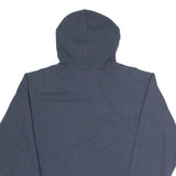 CHAMPION Mens Blue Hoodie S Cotton Blend Pullover Drawstring Hood Casual