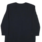 MIMMINA Womens Black Embroidered Button Jacket M Polyester Blend Classic