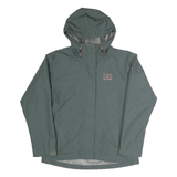 HELLY HANSEN Womens Grey Outdoor Jacket S Polyester Zip Hooded Plain Sporty