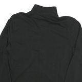 FILA Mens Black Zip Jacket M Cotton Blend Plain Casual Lightweight