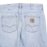 CARHARTT Mens Shorts Blue Denim M W32 Classic Workwear Five Pocket