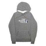 THE NORTH FACE Womens Grey Hoodie M Cotton Blend Casual Pullover
