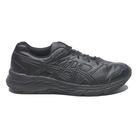 ASICS Womens Lace-Up Trainers Footwear Black Synthetic UK 5 Comfortable Durable