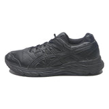 ASICS Womens Lace-Up Trainers Footwear Black Synthetic UK 5 Comfortable Durable
