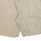 CALVIN KLEIN JEANS Mens Shorts Beige Casual Cargo L W36 Cotton Blend Pockets