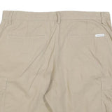 CALVIN KLEIN JEANS Mens Shorts Beige Casual Cargo L W36 Cotton Blend Pockets