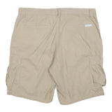 CALVIN KLEIN JEANS Mens Shorts Beige Casual Cargo L W36 Cotton Blend Pockets