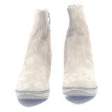 ARA Womens Ankle Boots Beige Polyester UK 4.5 Comfortable Stylish Faux Suede