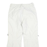 THE NORTH FACE Womens Polyester Blend White Regular Fit Trousers W30 L28 Outdoor