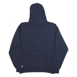 CHAMPION Womens Navy Hoodie M Melanie Lefebvre Cotton Blend Pullover