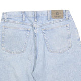 WRANGLER Mens Light Blue Denim Casual Shorts L W34 Classic Fit Cotton Blend