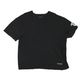 TRUE RELIGION Mens Black Graphic T-Shirt XL Short Sleeve Crew Neck Cotton Blend