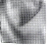 Womens Black & White Houndstooth Pencil Knee Length Polyester Skirt M Office
