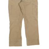 CARHARTT Mens Cotton Blend Beige Relaxed Fit Straight Leg Trousers W32 L30