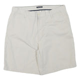 NAUTICA Mens Shorts White Casual XL W36 Classic Cotton Blend