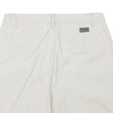 NAUTICA Mens Shorts White Casual XL W36 Classic Cotton Blend