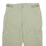 FRENCH CUFF Womens Shorts Beige Casual Cotton Blend UK 10 W32 Cargo Style