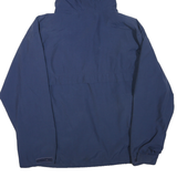 GAP Mens Blue & Green Hooded Zip Jacket M Polyester Blend Outdoor Casual