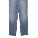 LEVI'S Womens Slim Blue Denim Medium Jeans W26 L27 Stretch Cotton Blend Zip