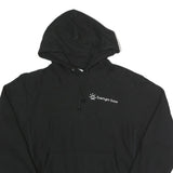 CHAMPION REVERSE WEAVE Mens Black Everlight Solar Hoodie M Cotton Blend Pullover