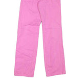WRANGLER Womens Pink Regular Straight Denim Jeans W24 L29 Classic Fit Zip