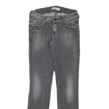 LEVI'S Womens Jeans Grey Slim Skinny Denim Medium W27 L30 Stylish Casual