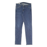 LEVI'S Mens Slim Blue Jeans Denim W29 L32 Cotton Blend Zip Classic Fit