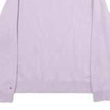 TOMMY HILFIGER Womens Lilac Sweatshirt S Casual Cotton Blend Crew Neck Pullover