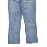 SILVER Womens Regular Fit Straight Leg Denim Light Wash W30 L26 Embroidered