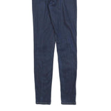 LEVI'S 721 Womens Jeans Blue Slim Skinny Denim Medium W25 L30 Stretch Zip