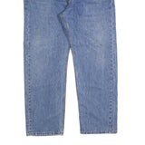 LEVI'S 505 Mens Blue Regular Straight Denim Medium W40 L30 Zip Cotton Blend