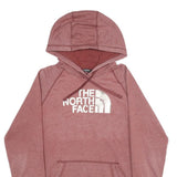 THE NORTH FACE Womens Red Pullover Hoodie M Cotton Blend Casual Outdoor Wear