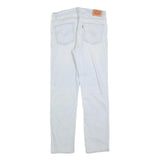 LEVI'S 502 Boys Jeans White Regular Tapered Denim Light W32 L29 Stylish Fit