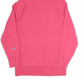 CHAMPION REVERSE WEAVE Womens Pink Hoodie M Cotton Blend Pullover Sweatshirt