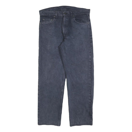 LEVI'S 505 Mens Jeans Blue Regular Straight Denim Medium W36 L29 Classic Fit