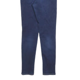 LEVI'S 711 Womens Slim Blue Denim Light W28 L30 Skinny Zip Jeans